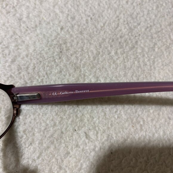Catherine Deneuve Eyeglasses CD 240 BU 53-17 140 Purple Black - Picture 8 of 10